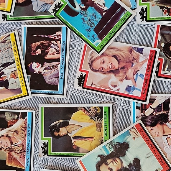 Original Charlie's Angels Trading Card Lot - Picture 5 of 7